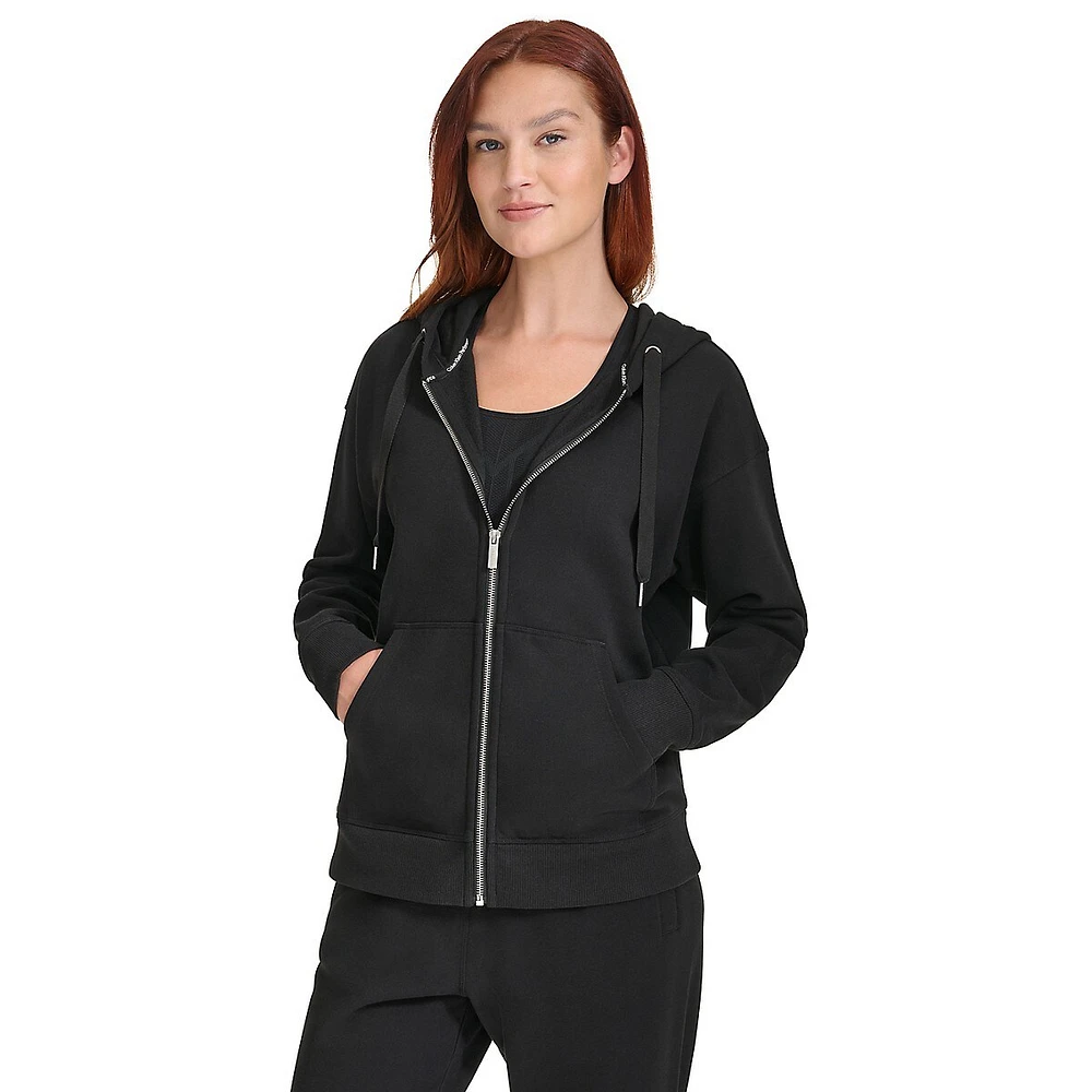 Eco Fleece Zip-Front Hoodie