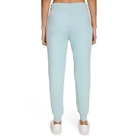 Cozy Fleece Rib-Trim Joggers