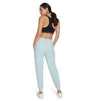 Cozy Fleece Rib-Trim Joggers