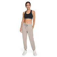 Cozy Fleece Rib-Trim Joggers