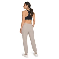 Cozy Fleece Rib-Trim Joggers