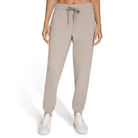 Cozy Fleece Rib-Trim Joggers