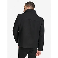 4-Pocket Wool-Blend Jacket