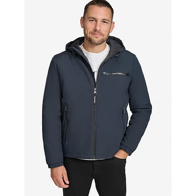 Stretch Tech Hooded Jacket