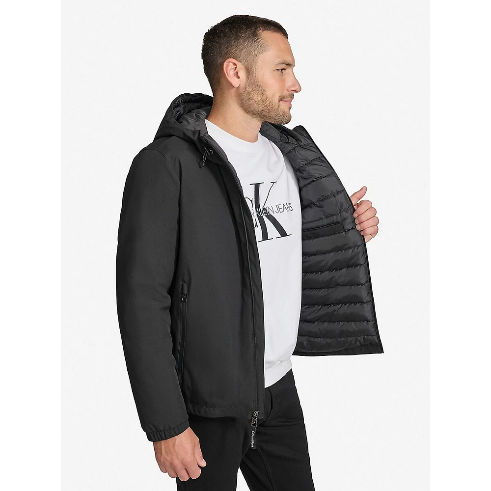 Stretch Tech Hooded Jacket