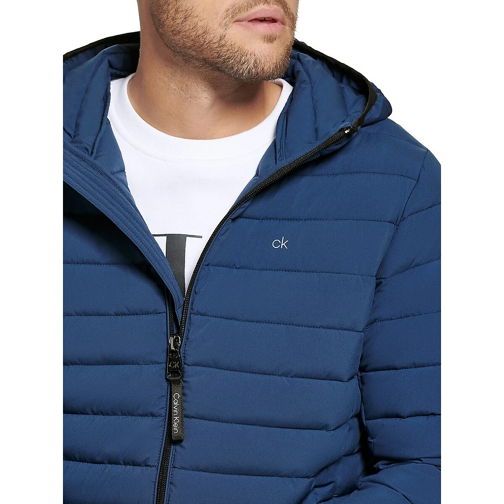 Hooded Packable Jacket