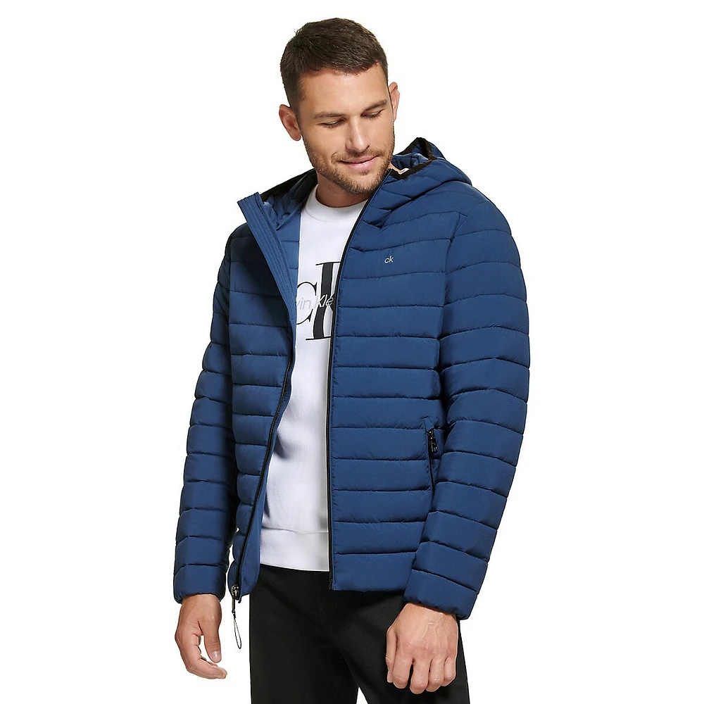 Hooded Packable Jacket