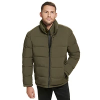 Front-Zip Puffer Jacket