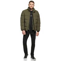 Front-Zip Puffer Jacket