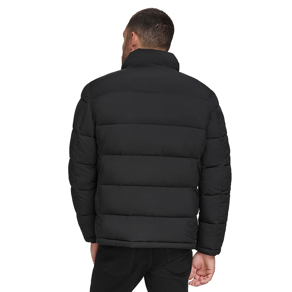 Front-Zip Puffer Jacket