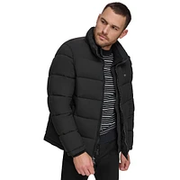 Front-Zip Puffer Jacket