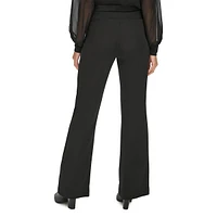 Wide-Leg Soft Dress Pants