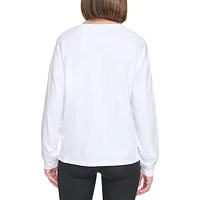 CK Logo Long-Sleeve T-Shirt