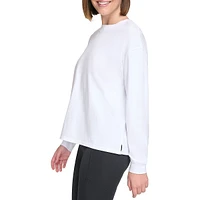 CK Logo Long-Sleeve T-Shirt