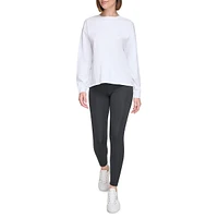CK Logo Long-Sleeve T-Shirt