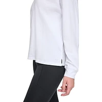 CK Logo Long-Sleeve T-Shirt