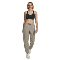 Cozy Fleece High-Waist Sweatpants