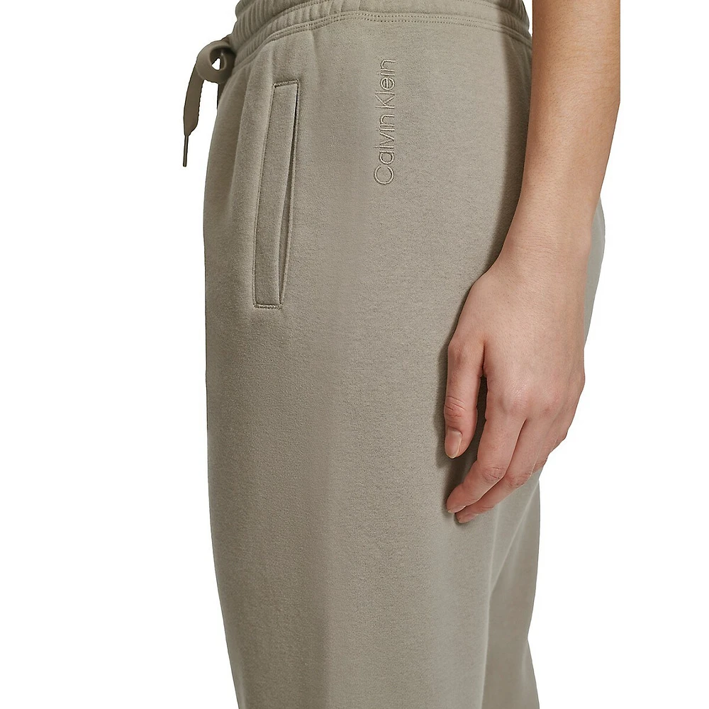 Cozy Fleece High-Waist Sweatpants