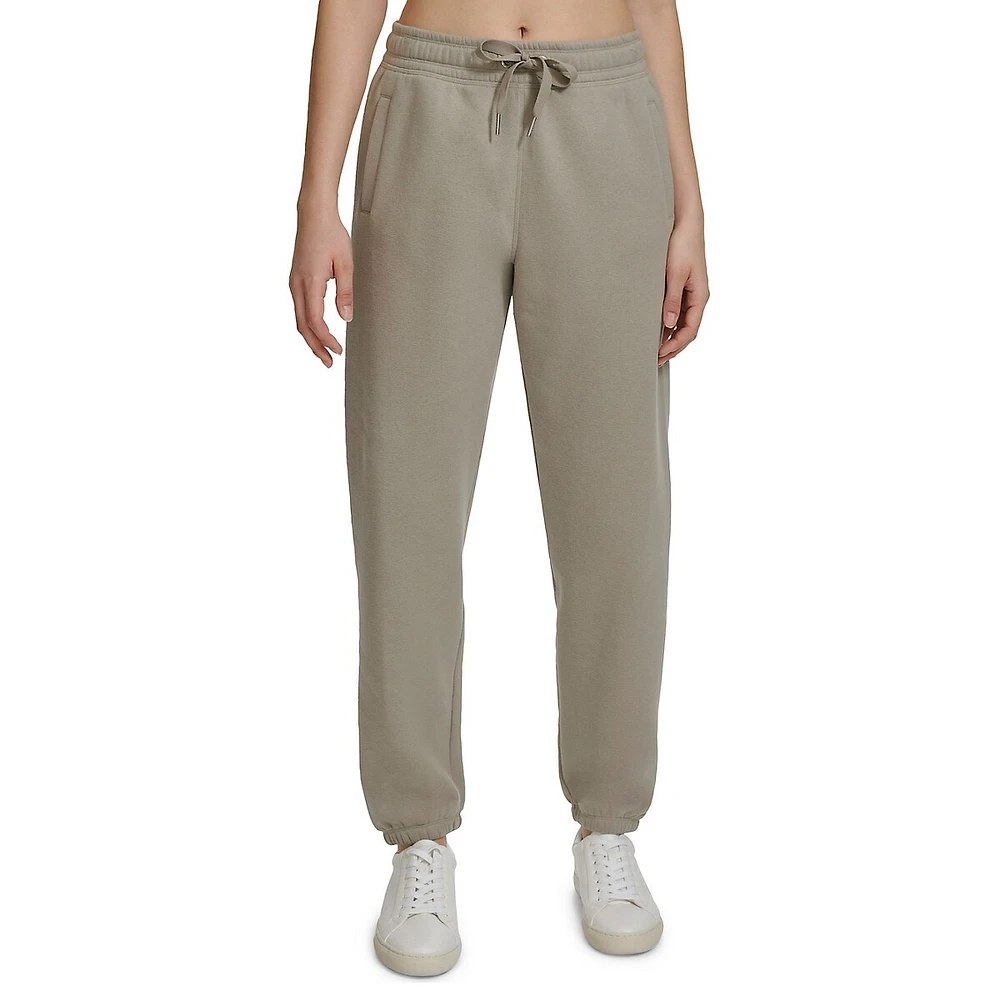 Cozy Fleece High-Waist Sweatpants