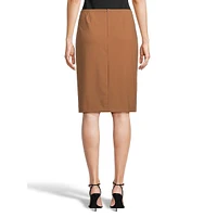 Lux Wrap-Look Skirt