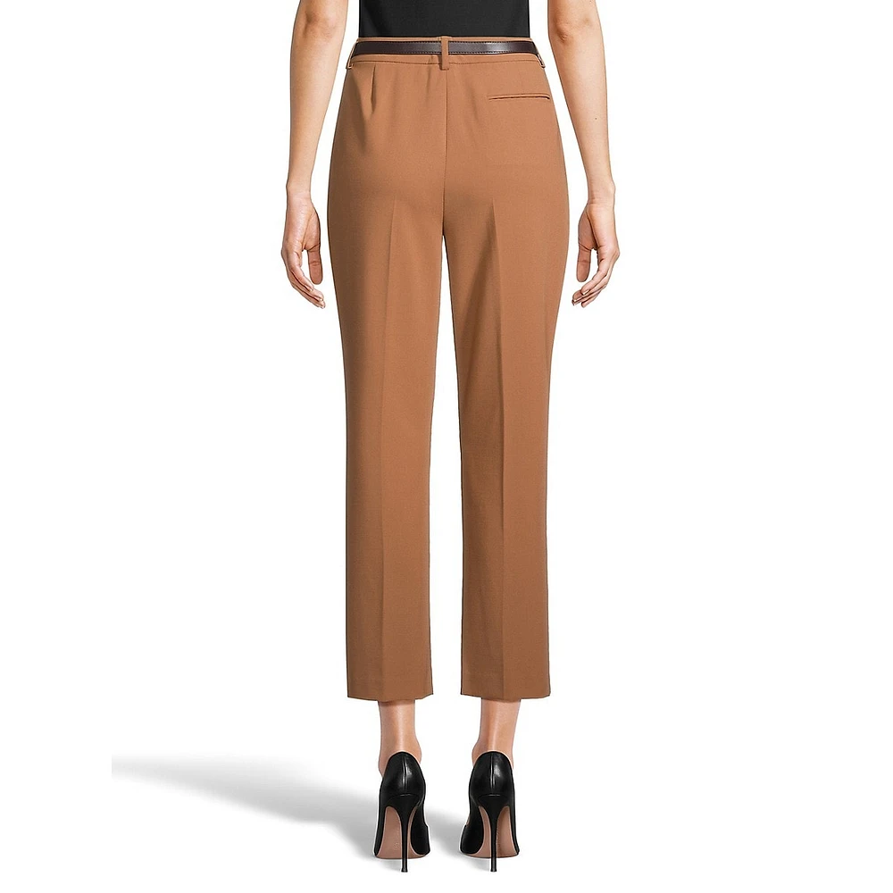 Lux Slim-Leg Ankle Dress Pants