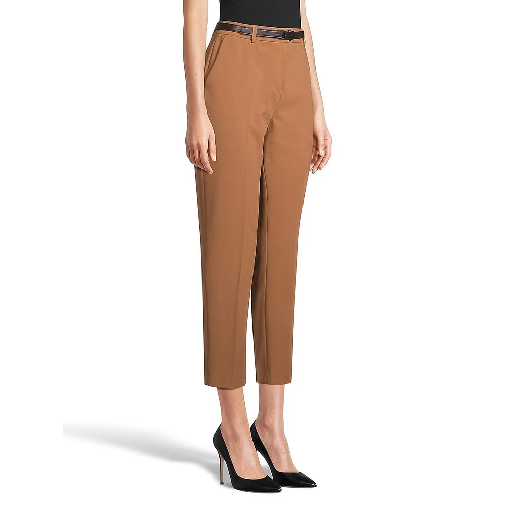 Lux Slim-Leg Ankle Dress Pants