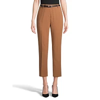 Lux Slim-Leg Ankle Dress Pants