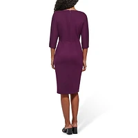 Ponte Sheath Dress