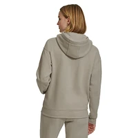 Cozy Fleece Zip-Front Hoodie