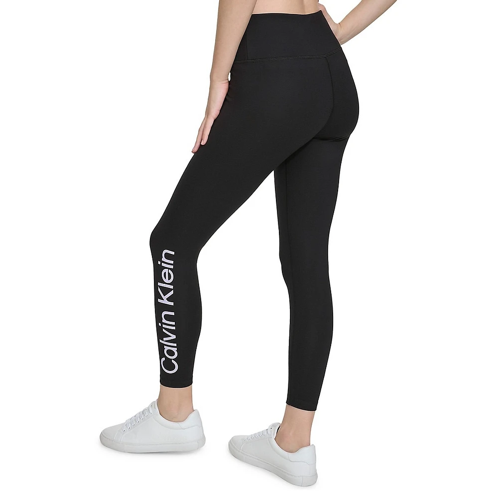 High-Waist Cropped Leggings