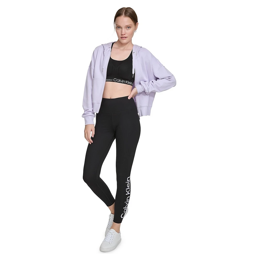 High-Waist Cropped Leggings