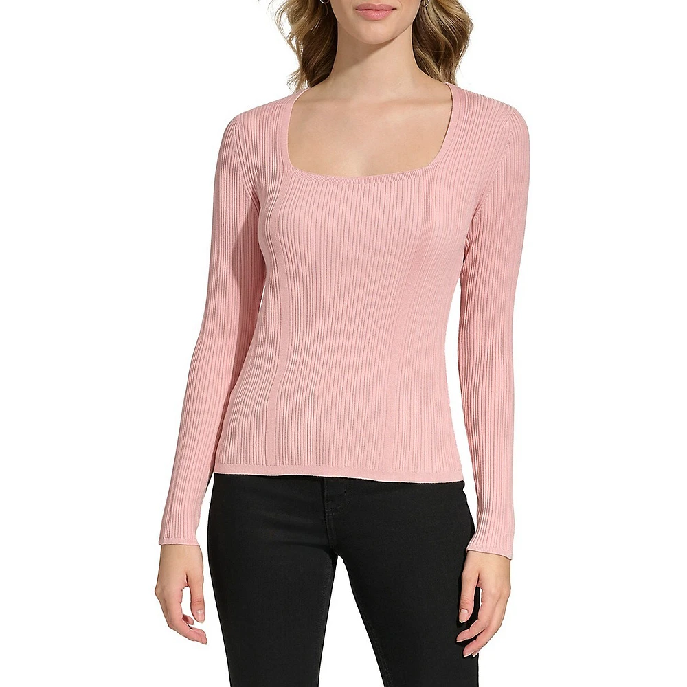 Multi-Rib Knit Top