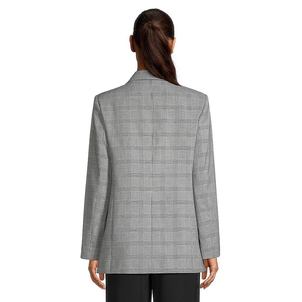 Glen Plaid Blazer