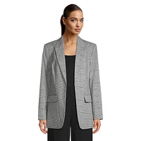 Glen Plaid Blazer