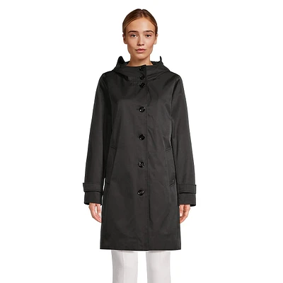 Hooded Rain Coat