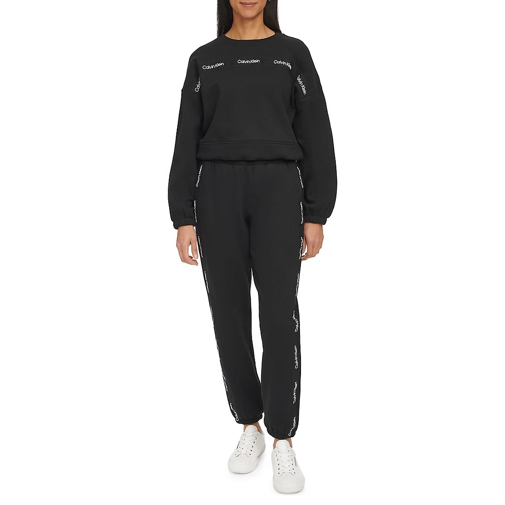 Performance Fleece High-Waist Sweatpants
