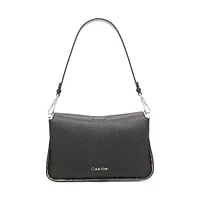 Fay Snake-Embossed Shoulder Bag