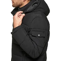 Polar Fleece Bib Puffer Jacket