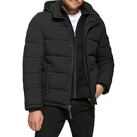 Polar Fleece Bib Puffer Jacket