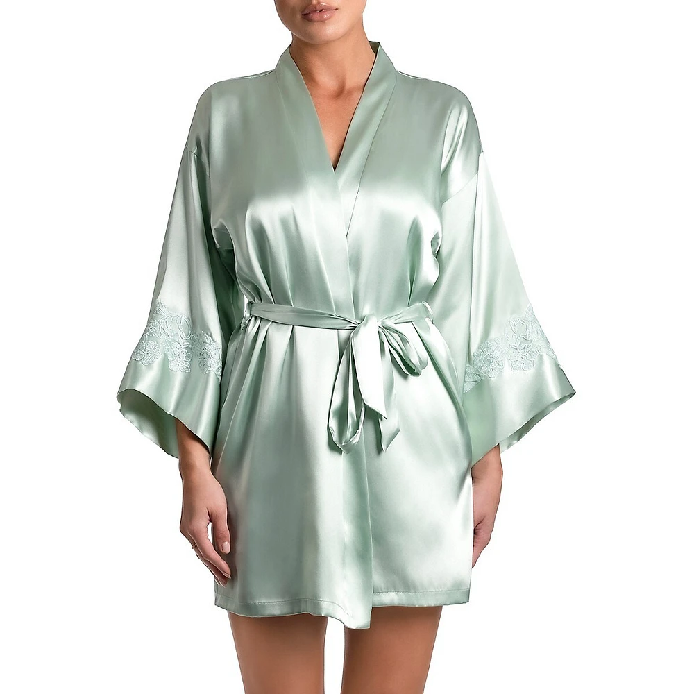 Satin Pajama Robe