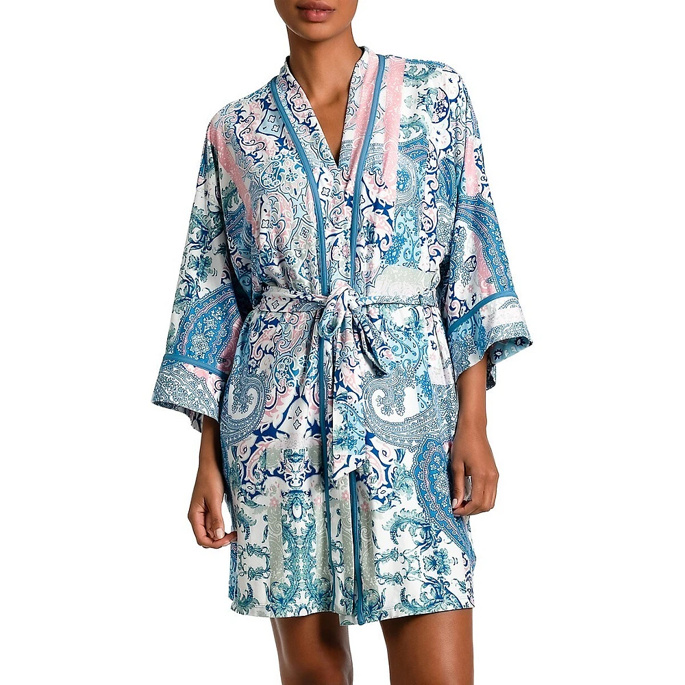 Golden Hour Short Wrap Robe