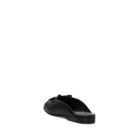 Ballet M Patented Leather Flat Mules