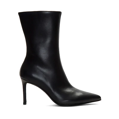 Everynight Stretch-Leather Stiletto Ankle Boots