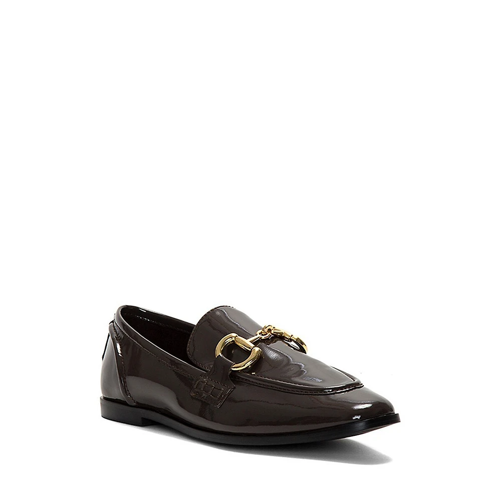 Women's Velviteen Leather Bit Loafers