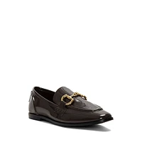 Women's Velviteen Leather Bit Loafers