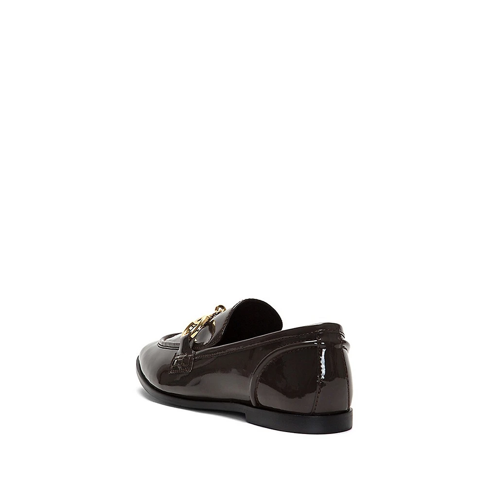 Women's Velviteen Leather Bit Loafers