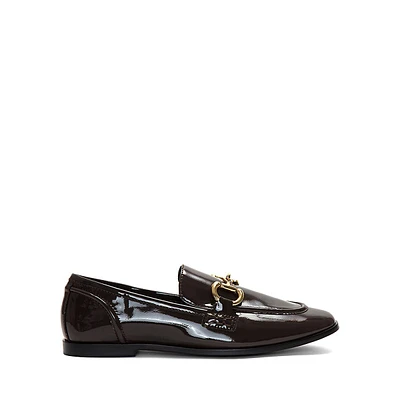 Women's Velviteen Leather Bit Loafers