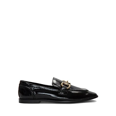 Women's Velviteen Leather Bit Loafers