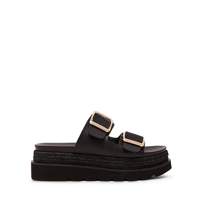 Miranda1 Platform Espadrille Slide Sandals