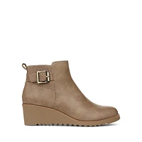 Zayne Wedge Ankle Boots